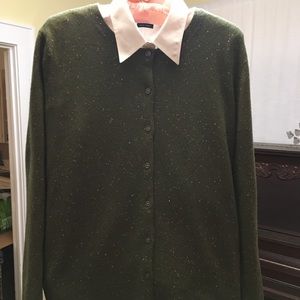 Land’s End 100% cashmere cardigan